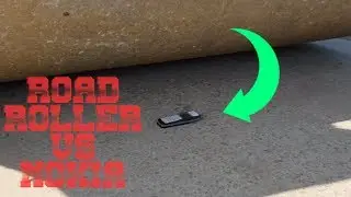 Experiment : ROAD ROLLER VS NOKIA 1100🔥🔥🔥