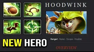 NEW HERO RELEASED HOODWINK  - MISTWOODS PATCH 7.28 UPDATE - DOTA 2