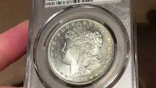 1878-S Morgan Dollar, CACG MS64+