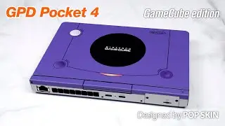 GPD Pocket 4 GameCube edition POP SKIN