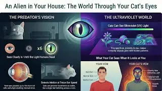 How Cats Actually See Humans &mdash; UV Glow, Predator Vision & Hidden Senses
