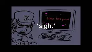 [FNF] Sonic.EXE Rerun: Top Loader With Lyrics (REMAKE)