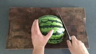 S&aring;dan snitter du en vandmelon!
