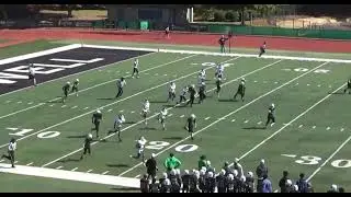 Rhythm Abrams with the 100 yard pick 6 making it down field In 13:24 sec￼