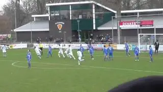 Roy Mulder opent score voor Kloetinge tegen Noordwijk