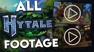 All Hytale Gameplay & Footage