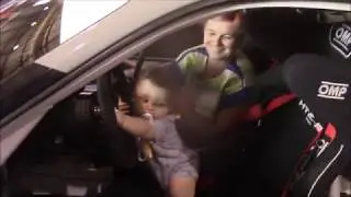 Youngest Porsche Rally Driver ever!!!!!!!!! Motorshow 2017!!