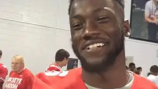 Torrance Gibson explaining Terrelle Pryor's catch
