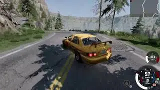 BeamNG Drive : Flood Escape Crater