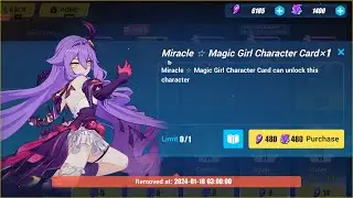Buying Miracle ☆ Magical Girl Sirin (Honkai Impact 3rd)