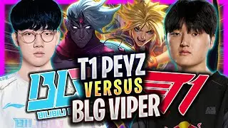 T1 PEYZ vs BLG VIPER! - T1 Peyz Plays Ezreal ADC vs BLG Viper Varus! | Season 2026