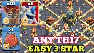 Best th17 Attack Loon,Ice Hound with Blimp/ Best th17 Attack strategy in Clash of clans