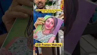 How to make LED Photo Frames at Home #ledframe #frames #photoframes