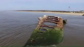The concrete ship Cape May, NJ