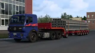MERCEDES-BENZ SK HEAVY LOAD | BILBAO - BURGOS | ETS 2 | DLC IBERIA