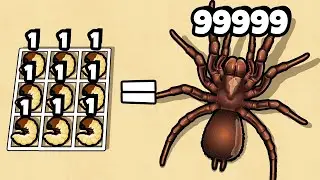 ЭВОЛЮЦИЯ МУТАЦИИ ПАУКА, МАКСИМАЛЬНЫЙ УРОВЕНЬ! | Spider Evolution 3D