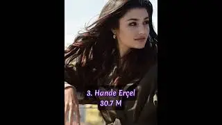 Top 10 Most Followed Turkish Celebrities on Instagram❤️🇹🇷 #viral #t&uuml;rkiye #top10 #likesharesubscribe