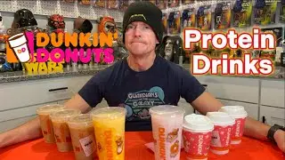 Протеиновые напитки Dunkin