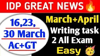 Idp good update| 16 March ielts exam prediction, 23 March ielts exam prediction, IELTS