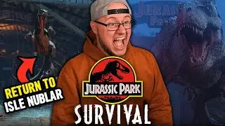 Jurassic World Fan Watches Jurassic Park Survival Reveal Trailer