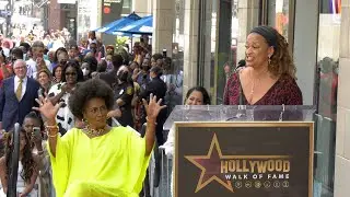 Debbie Allen Speech at Jenifer Lewis Hollywood Walk of Fame Star Ceremony