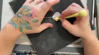 Flowers without molds and without cutters Part 9