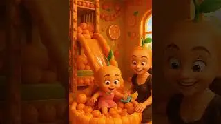 Brainrot family, sweet bonding time: mother and child play fruity slide #brainrot #funny #cartoon
