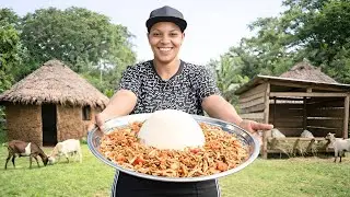 Cooking Omena & Ugali + Cleaning Our Goat Shed | Our African Village Home