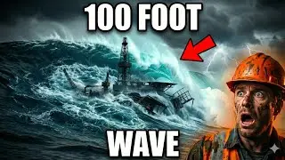 100-Foot Waves vs Oil Rig | You've Never Heard This Before