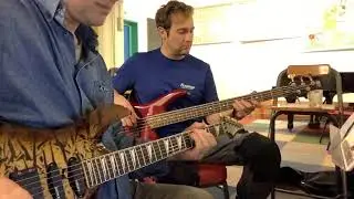Impro on theme 1 from the Bass Bible Book. Bob Brouwer/bass & Ron Baggerman/guitar