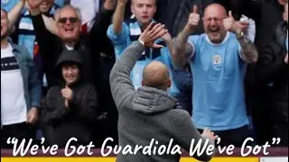 Manchester City Fans Singing Pep Guardiola Song Around The Grounds ( We’ve Got Guardiola )