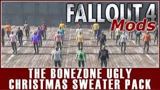 Fallout 4 Mods - The Bonezone Ugly Christmas Sweater Pack