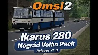 OMSI 2 &ndash; Ikarus 280 | N&oacute;gr&aacute;d Vol&aacute;n Pack | Release V1.0