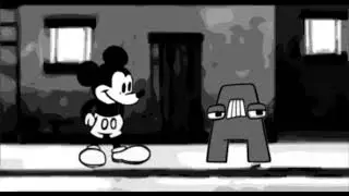 fnf suicide mouse vs Alphabet lore A ost (happy)