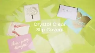 How to Protect your Greeting Cards with Crystal Clear Slip Covers by ClearBags