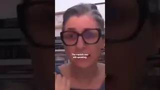 🔴 La rapporteuse sp&eacute;ciale de l'ONU Francesca Albanese,alors qu'elle parlait &agrave; l'&eacute;quipage du Madleen