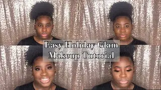 Holiday Makeup! | Tutorial | ft. My Sister | Brown Skin |