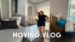 MOVING VLOG: NEW APARTMENT + GETTING EMOTIONAL + BUYING HOME ESSENTIALS & MORE