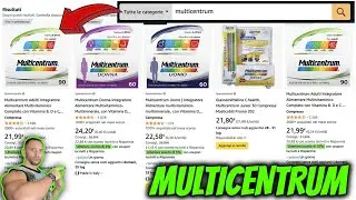 MULTICENTRUM - il MIGLIORE MULTIVITAMINICO sul MERCATO? *Analisi Completa
