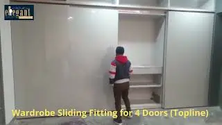 Wardrobe Sliding Fitting for 4 Doors Topline