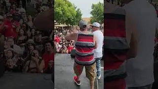 Mad dog x big tone performing at devotions car show