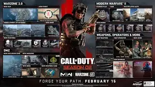 OFFICIAL MW2 Season 2 Road Map! (Battle Pass, Operators, Weapons, & Events) - Modern Warfare 2