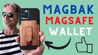 MAGBAK MAGSAFE Wallet - Finger Loop Holds Your Phone