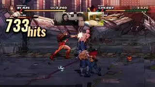 Streets of Rage 4 - stage 1: mania double perfect - 109k points!