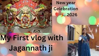 My First vlog 2026 🎈🎊 with Jagannath Ji  