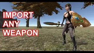 AnyRPG New Weapon Wizard Tutorial | Import Unity 3D Weapons