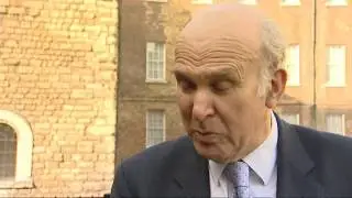 Vince Cable on Darling's Budget speech