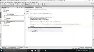 Basic ListView Example for Android Studio
