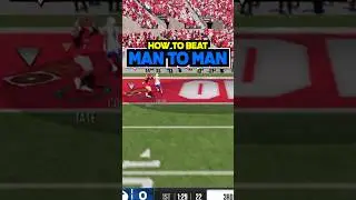 HOW TO BEAT MAN COVERAGE #collegefootbal #shorts