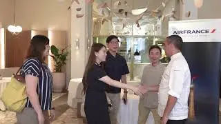 Air France Media Lunch - Signature Chef Julien Royer - Event Videographer Singapore